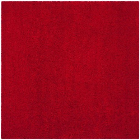 Safavieh Laguna Shag Round RugRed 6 ft. 7 in. x 6 ft. 7 in. SGL303H-7SQ